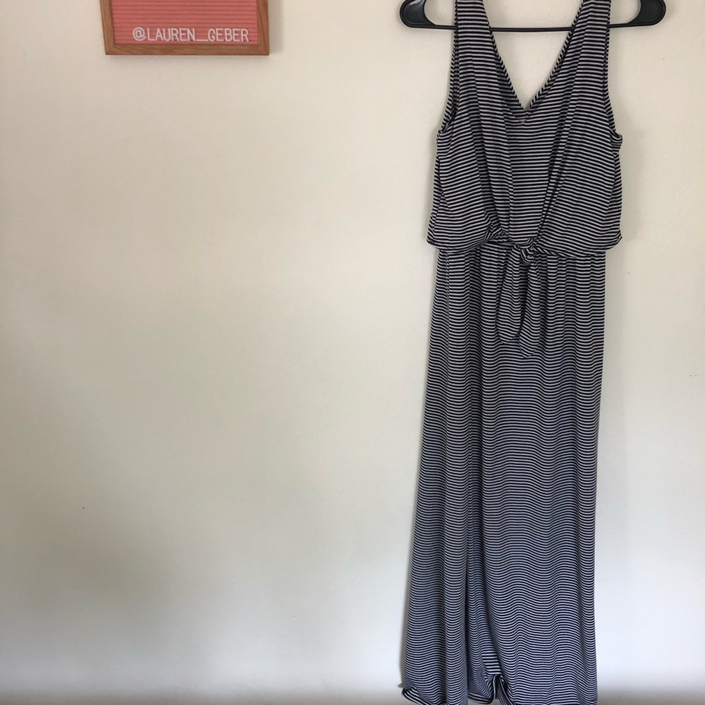 Lucky Brand Nautical Striped Maxi Dress - Picture 4 of 6
